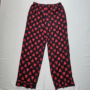 Victoria’s Secret Red Heart Lounge Pajama Pants Medium